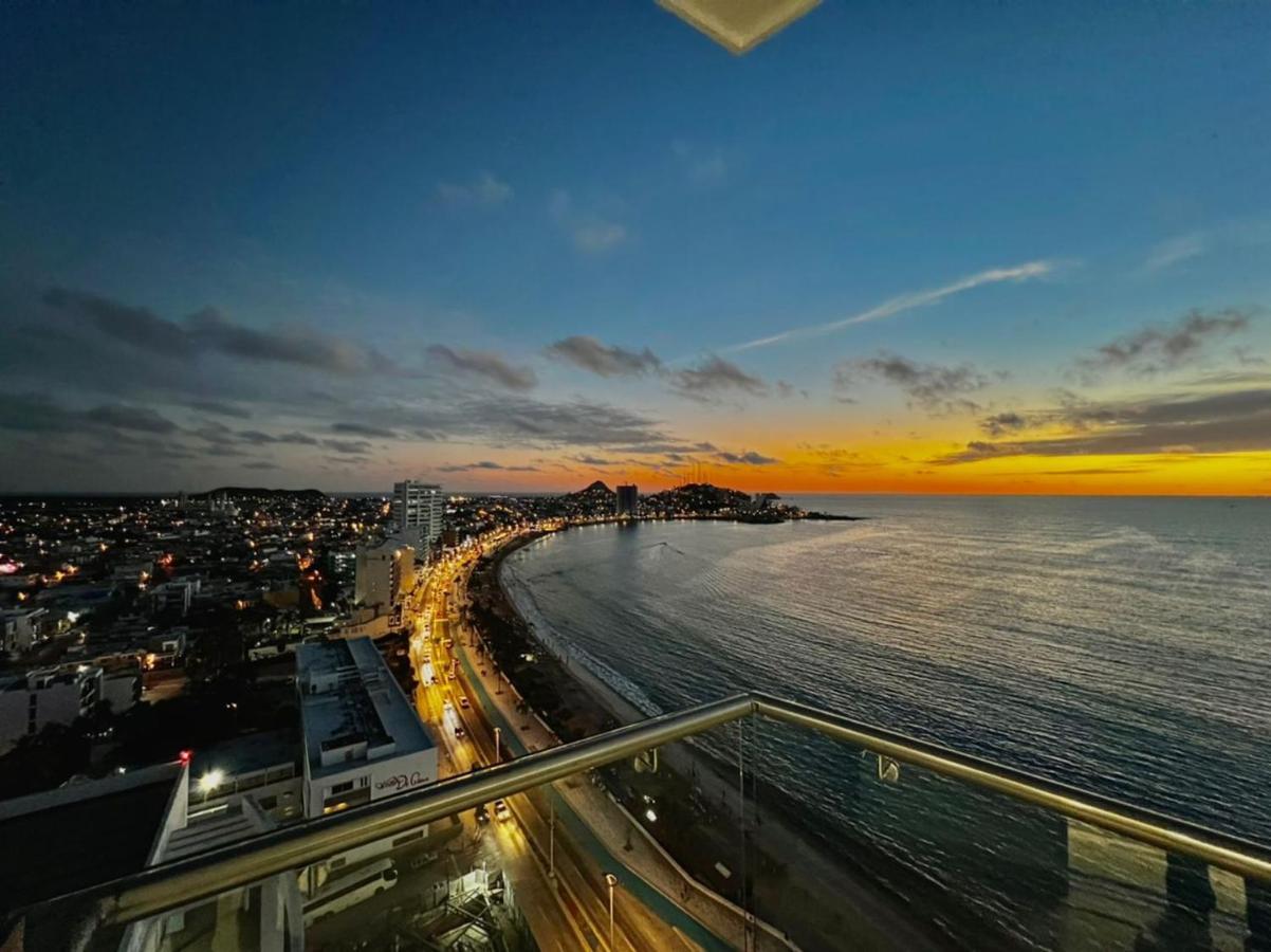 Apartamento Sunset View Malecón 1404 Vista panoramica al mar Mazatlán Exterior foto