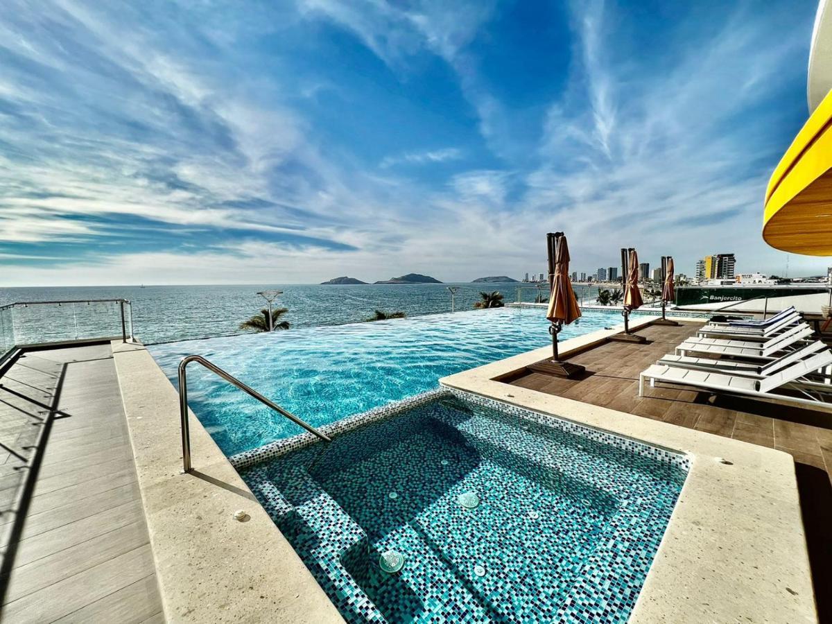 Apartamento Sunset View Malecón 1404 Vista panoramica al mar Mazatlán Exterior foto