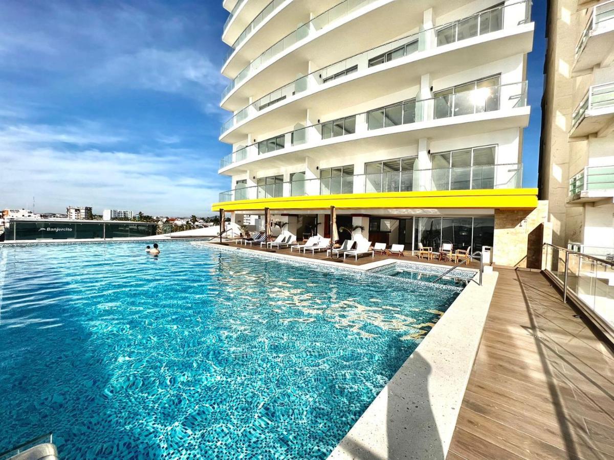 Apartamento Sunset View Malecón 1404 Vista panoramica al mar Mazatlán Exterior foto